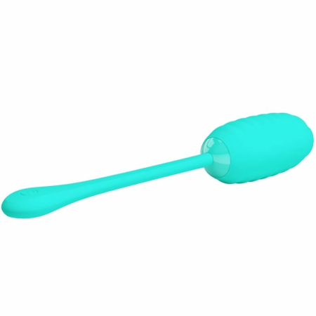 Pretty Love Kirk Wireless Vibrating Egg Aqua Green USB Rechargeable