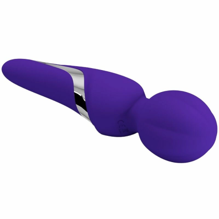 Pretty Love Walter Wand Vibrator Purple - 7 Modes, Silicone, USB Charge