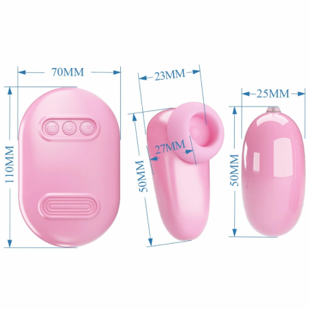 Pretty Love Magic Box Pink - Rechargeable Vibro System & Remote Control