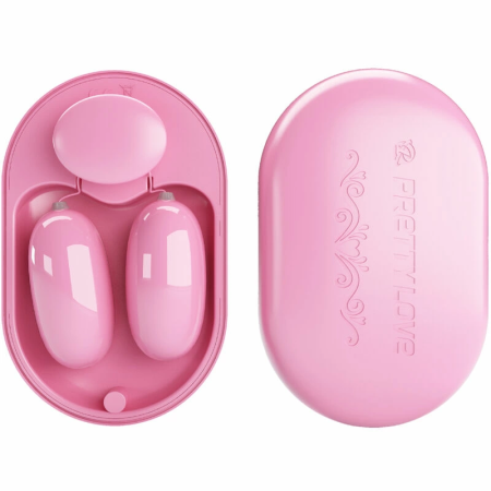 Pretty Love Fun Box Pink Mini Vibration Device with 12 Modes USB