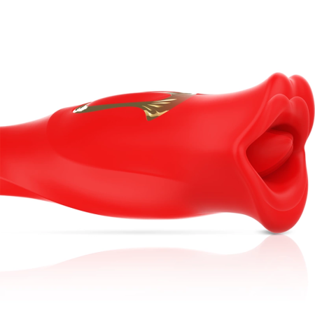 MIA Siena Triple Action Vibrating & Biting Intimate Stimulator Red