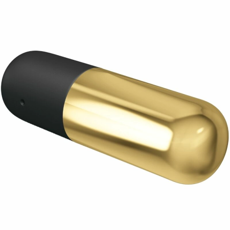 Pretty Love Golden Rechargeable Mini Bullet Massager - 12 Modes, USB, Gold