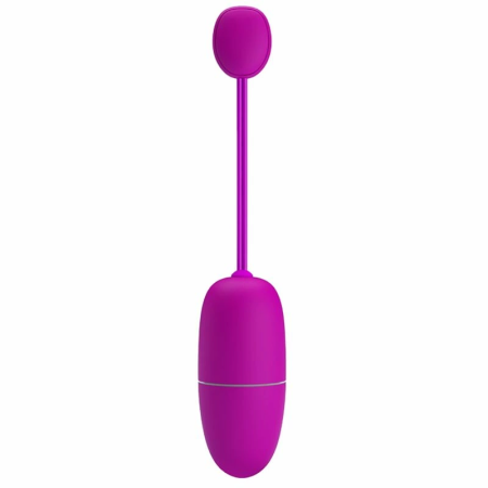 Pretty Love Nymph App-Controlled Wireless Vibrating Egg Purple