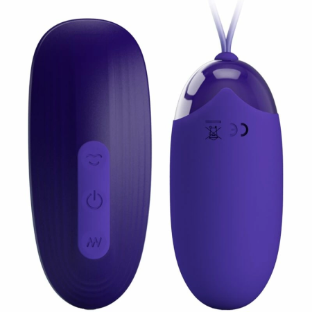 Pretty Love Vibrating Egg & Tapping Stimulator Purple USB Rechargeable