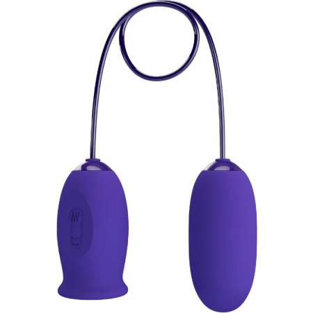 Pretty Love Daisy Youth Violet Wireless Stimulating Egg 12+3 Modes USB