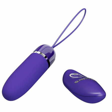 Pretty Love Darlene Youth Violet Mini Wireless Vibration Device, 12 Modes
