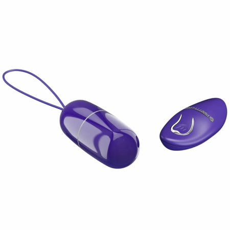 Pretty Love Arvin Remote-Controlled Wireless Egg Violet ABS Silicone