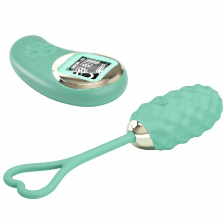 Pretty Love Vivian Green Wireless Remote Vibrating Egg, 10 Modes, USB