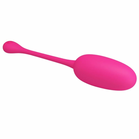 Pretty Love Knucker Pink Wireless Silicone Egg - 12-Mode, USB Rechargeable