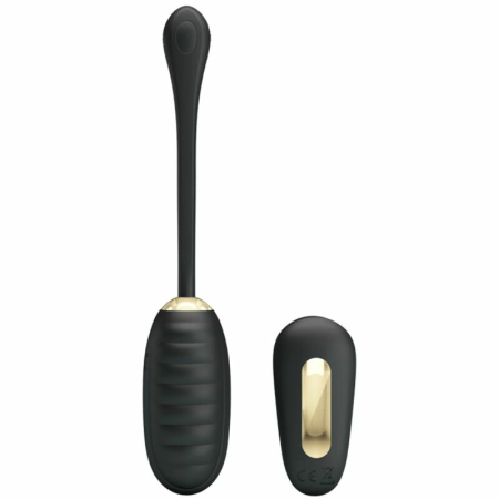 Pretty Love Doreen Luxury Black Wireless Vibrating Egg USB Rechargeable