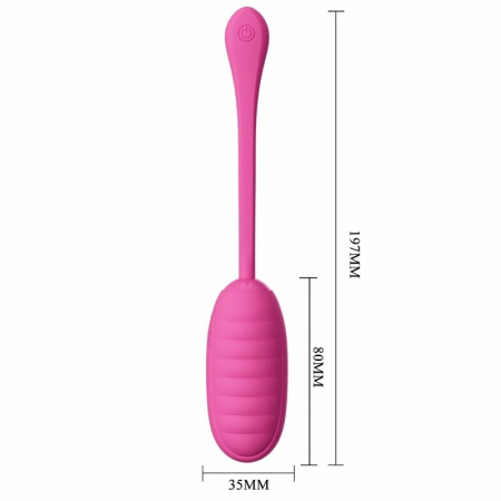 Pretty Love Catalina Pink Wireless Vibrating Egg with App Control