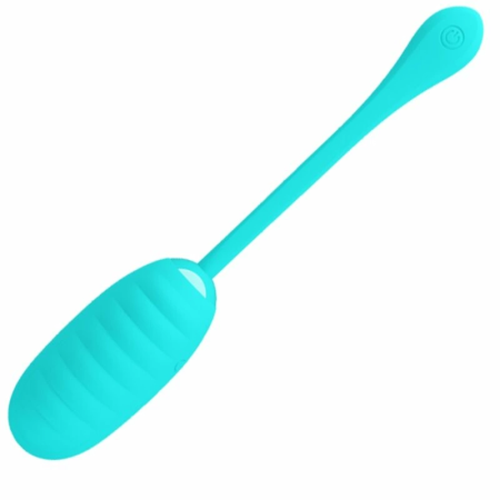 Pretty Love Kirk Wireless Vibrating Egg Light Green, 12 Modes, USB Rechargeable