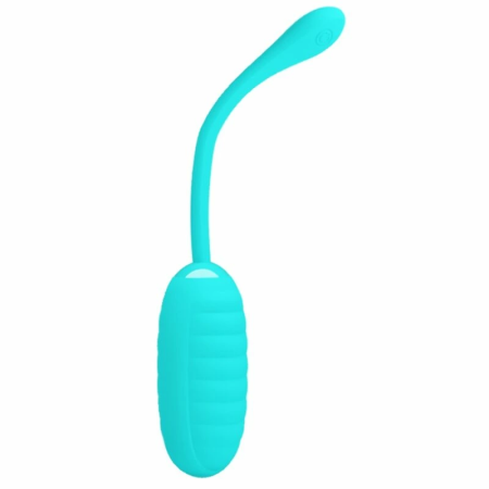 Pretty Love Kirk Wireless Vibrating Egg Light Green, 12 Modes, USB Rechargeable