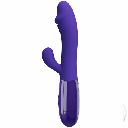 Pretty Love Snappy Youth Violet Dual-Function Rechargeable Massager