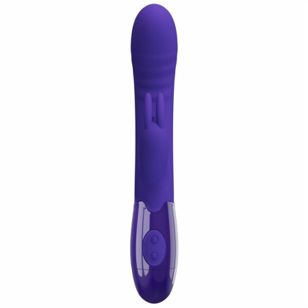 Pretty Love Cerberus Youth Violet Dual-Action Silicone Vibrator USB