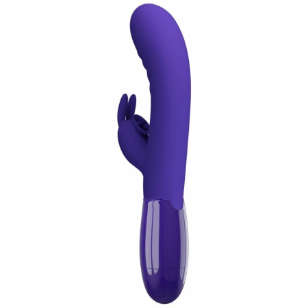 Pretty Love Cerberus Youth Violet Dual-Action Silicone Vibrator USB