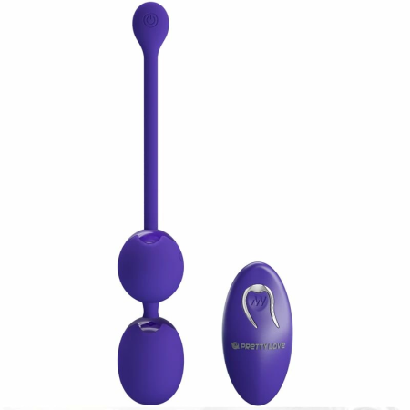 Pretty Love Willie Youth Remote-Control Intimate Trainer Violet Silicone
