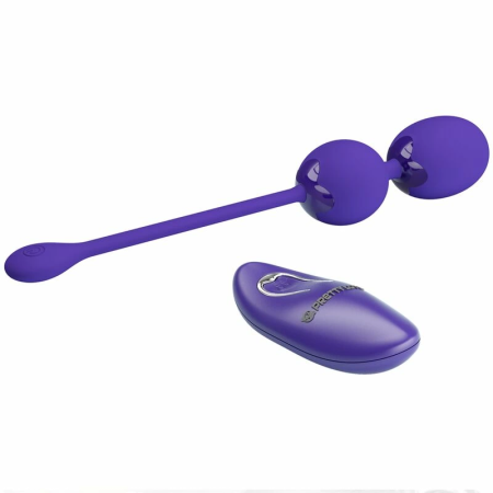 Pretty Love Willie Youth Remote-Control Intimate Trainer Violet Silicone