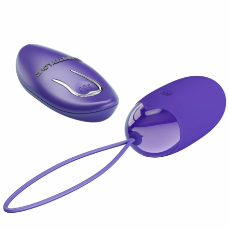 Pretty Love Berger Wireless Intimate Egg Violet 12 Modes Silicone