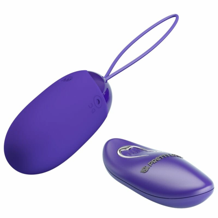 Pretty Love Berger Wireless Intimate Egg Violet 12 Modes Silicone