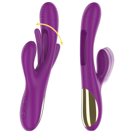 INTENSE Apolo Rechargeable Vibrating Device Purple 7 Modes Waterproof