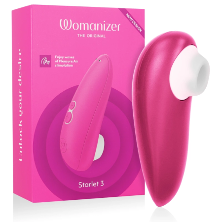 Womanizer Starlet 3 Intimate Air Pulse Device Pink, 6 Intensities, Waterproof