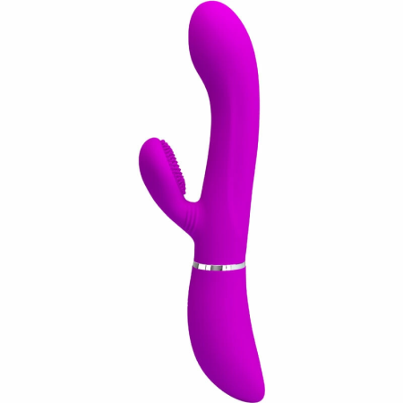 Pretty Love Clitoral Stimulator Vibrator Model 0602S Purple Silicone USB