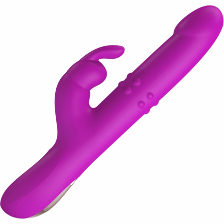 Pretty Love Reese Intimate Machine Purple Silicone, Multi-Mode Rotation