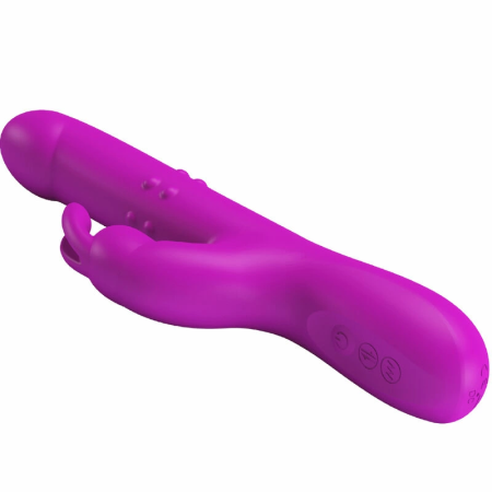 Pretty Love Reese Intimate Machine Purple Silicone, Multi-Mode Rotation