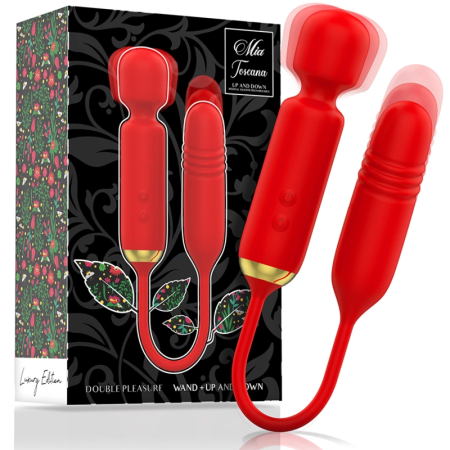 MIA Toscana Double Pleasure Wand - Dual Motor Silicone Massager, Rechargeable