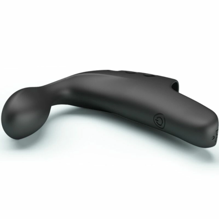 Pretty Love Black Gorgon Rechargeable Finger Massager, 10 Modes, Black