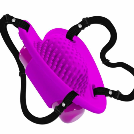 Pretty Love Heartbeat Intimate Massager 10-Mode Purple ABS Silicone