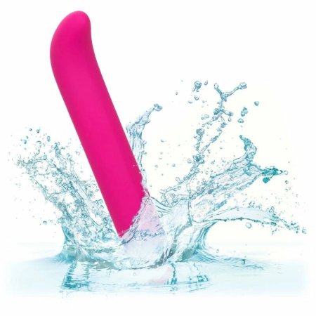 CalExotics Bliss G Vibe Pink - Liquid Silicone, Curved, 10 Speeds