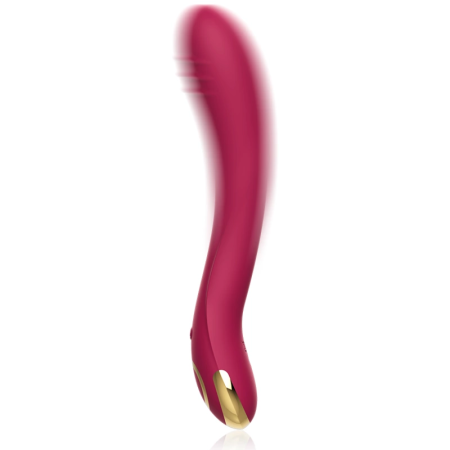 Cici Beauty Premium Silicone Vibrator with Flexible Shaft, 25 cm, Pink