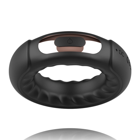 Anbiguo Adriano Vibrating Ring with Watchme Wireless Compatibility, Black