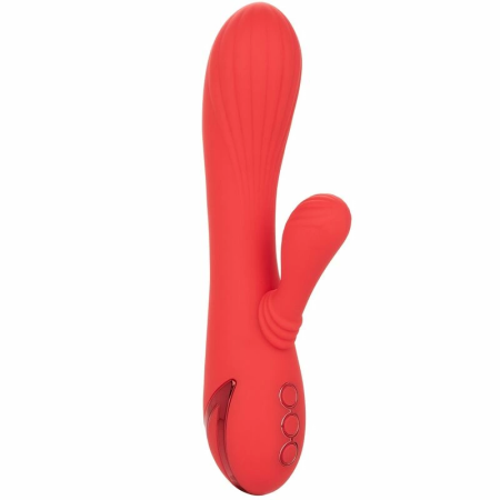 CalExotics Palisades Passion Red Heated Silicone Massager 11.5cm
