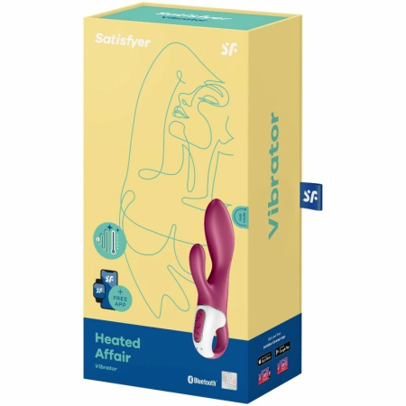 Satisfyer Heated Affair Intimate Vibrator with Dual Motor & Warming Function