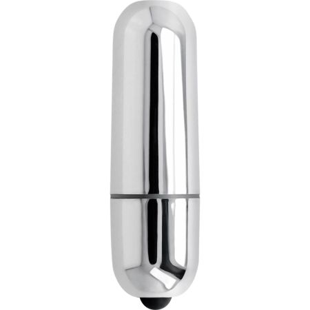 ONLINE Mini Bullet Vibe Silver - Compact Multi-Mode Vibrating Device