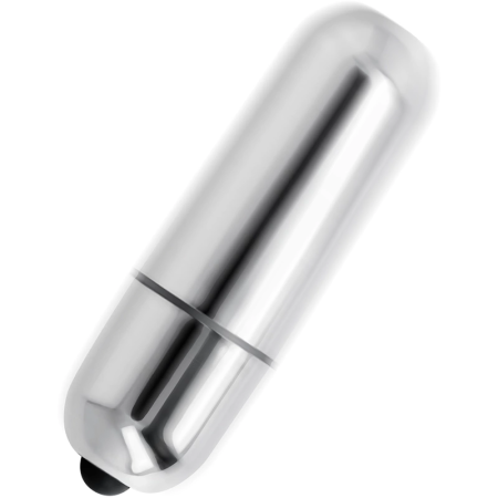 ONLINE Mini Bullet Vibe Silver - Compact Multi-Mode Vibrating Device