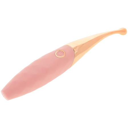 OHMAMA Rechargeable Intimate Device 36 Modes Pink-Gold 20cm