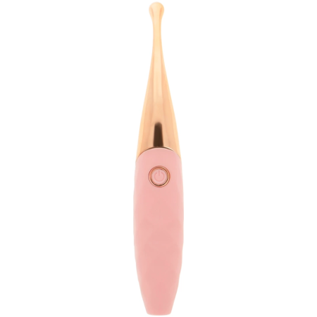 OHMAMA Rechargeable Intimate Device 36 Modes Pink-Gold 20cm