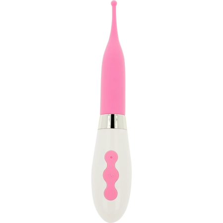 OHMAMA Intimate Pulse Device Rechargeable 10-Mode Silicone 20cm Pink