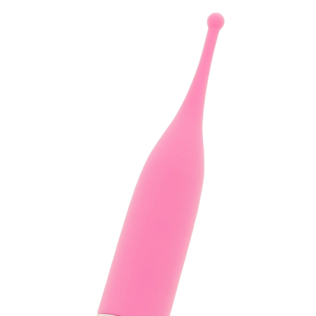 OHMAMA Intimate Pulse Device Rechargeable 10-Mode Silicone 20cm Pink