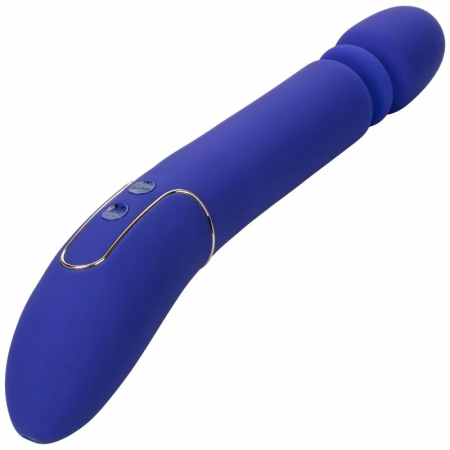CalExotics Shameless Slim Thumper Blue - High-Performance Intimate Massager