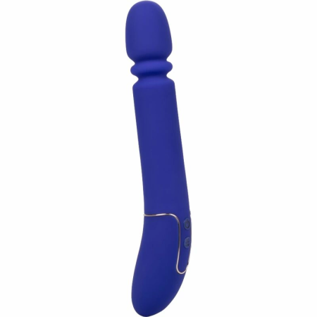 CalExotics Shameless Slim Thumper Blue - High-Performance Intimate Massager