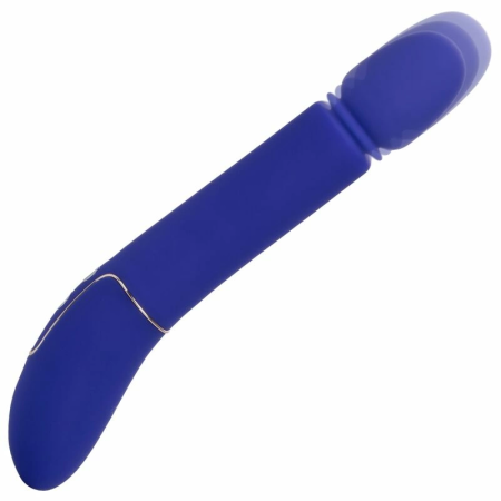 CalExotics Shameless Slim Thumper Blue - High-Performance Intimate Massager