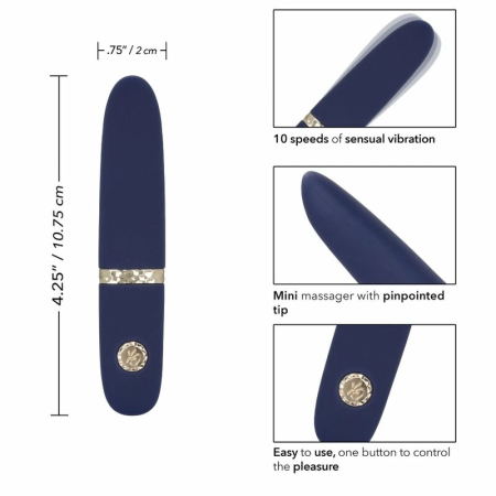 CalExotics Chic Daisy Mini Massager - Compact Waterproof Vibrating Model