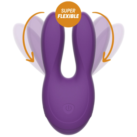 Rewolution REWOBIT Duet Flex Vibrator - Flexible Dual-Engine Model, 11.8 cm