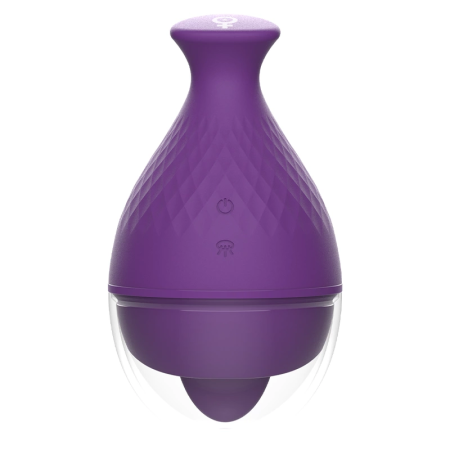 Rewolution Rewolingo External Vibrator with Dynamic Tongue Motion, Pink