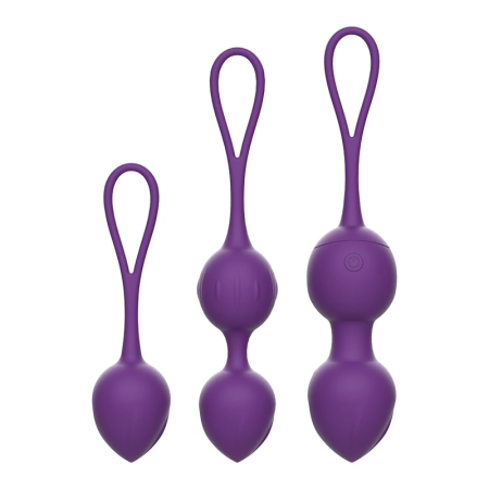Rewolution REWOBEADS Set - Vibrating Pelvic Floor Trainer, Remote, Silicone